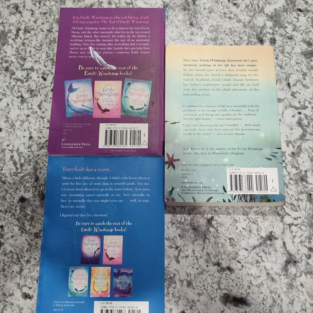 Emily Windsnap book set of 3 - Picture 3 of 6